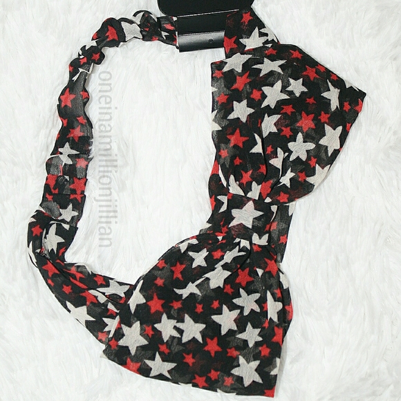 On Trend Lot of 3 Oversized Bow Stretch Headbands - Picture 2 of 3